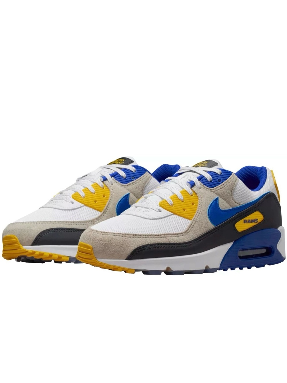 Nike Air Max 90 x NFL Los Angeles LA Rams Shoes II7587-100